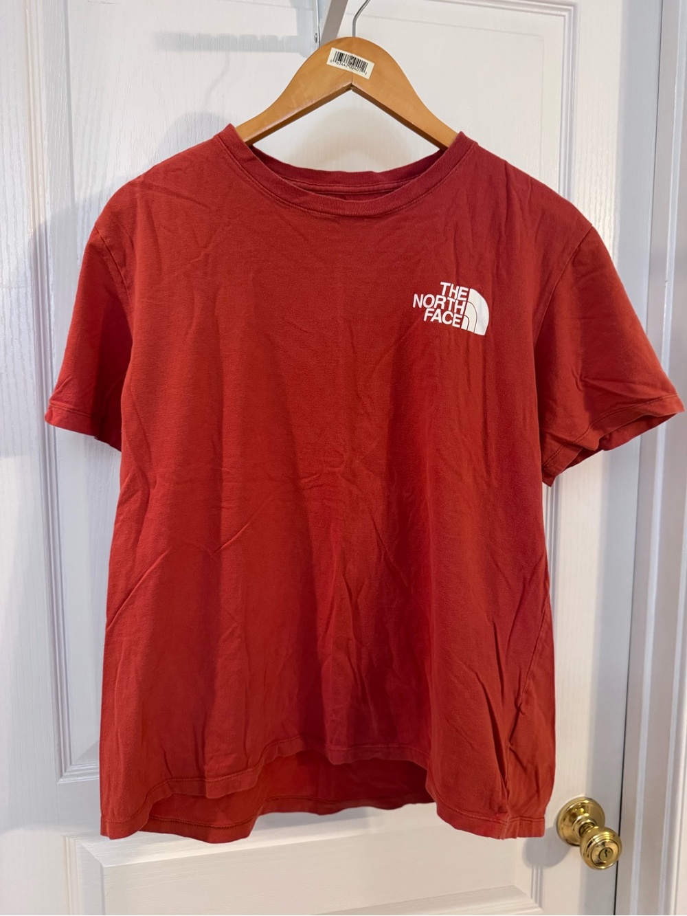 The North Face Men's Short Sleeve Logo Tee — Burnt Orange